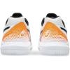 imageASICS Mens GelDedicate 8 Tennis ShoesWhiteShocking Orange