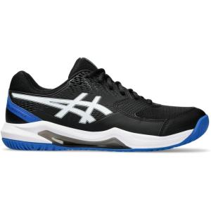 imageASICS Mens GelDedicate 8 Tennis ShoesBlackTuna Blue