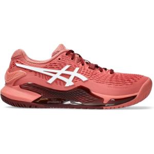 imageASICS Womens GelResolution 9 Tennis ShoesLight GarnetWhite