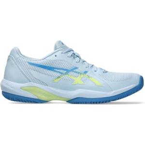 imageASICS Womens Solution Swift Ff 2 Tennis Shoe SneakerLight BlueHuddle Yellow