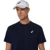 imageASICS Mens COURT Short Sleeve TOP Tennis ApparelMidnight