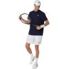 imageASICS Mens COURT Short Sleeve TOP Tennis ApparelMidnight