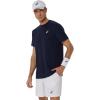 imageASICS Mens COURT Short Sleeve TOP Tennis ApparelMidnight