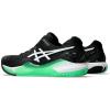 imageASICS Mens GelResolution 9 Clay Tennis ShoesBlackNew Leaf