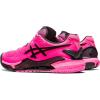 imageASICS Mens GelResolution 9 Tennis ShoesHot PinkBlack