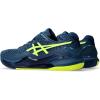 imageASICS Mens GelResolution 9 Tennis ShoesMako BlueSafety Yellow