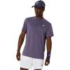imageASICS Mens COURT Short Sleeve TOP Tennis ApparelGreyish Purple