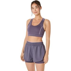 imageASICS Womens MATCH BRA TENNIS ApparelGreyish Purple