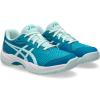 imageASICS Kids GelGame 9 Grade School Tennis ShoesTeal BlueWhite