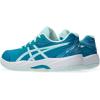 imageASICS Kids GelGame 9 Grade School Tennis ShoesTeal BlueWhite