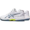 imageASICS Kids GelGame 9 Grade School Tennis ShoesWhiteSteel Blue