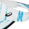 imageASICS Unisex Graphic Visor Training HatBrilliant White