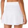 imageASICS Womens COURT SKIRT Tennis ApparelBrilliant White