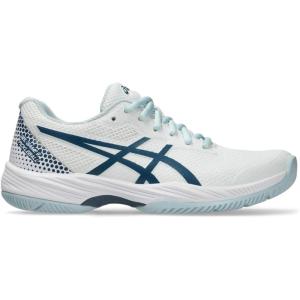 imageASICS Womens GelGame 9 Pickleball ShoeWhiteVintage Indigo