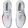 imageASICS Mens Court FlyteFoam 3 Novak Tennis ShoeWhiteAsics Blue