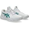 imageASICS Mens Court FlyteFoam 3 Novak Tennis ShoeWhitePitch Green