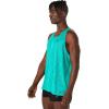 imageASICS Mens METARUN SINGLET RUNNING ApparelWave Teal