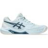 imageASICS Womens GelDedicate 8 Pickleball Tennis ShoeCool GreyVintage Indigo