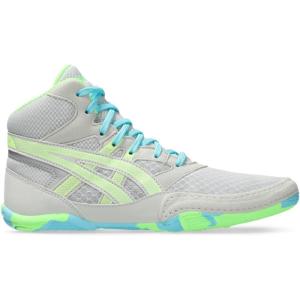 imageASICS Kids Snapdown 4 Grade School Wrestling ShoesGlacier GreyLime Burst