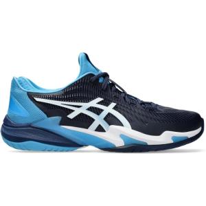 imageASICS Mens Court FlyteFoam 3 Novak Tennis ShoeBlue ExpanseWhite