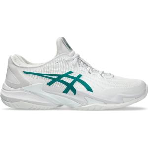 imageASICS Mens Court FlyteFoam 3 Novak Tennis ShoeWhitePitch Green