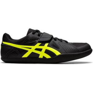 imageASICS Mens Hyper Throw 3 Track ampamp Field ShoeBlackSafety Yellow