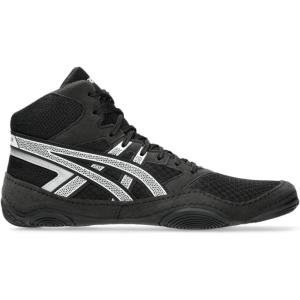 imageASICS Mens Snapdown 4 Wrestling ShoesBlackWhite