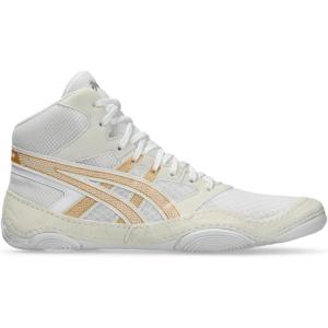 imageASICS Mens Snapdown 4 Wrestling ShoesWhitePure Gold
