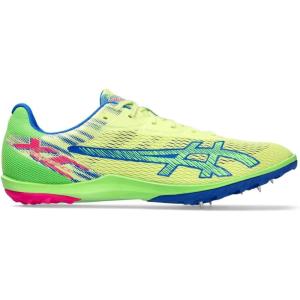 imageASICS Unisex Resurgence XC Track ampamp Field ShoesGlow YellowGreen Gecko