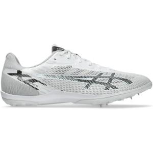imageASICS Unisex Resurgence XC Track ampamp Field ShoesWhiteGunmetal