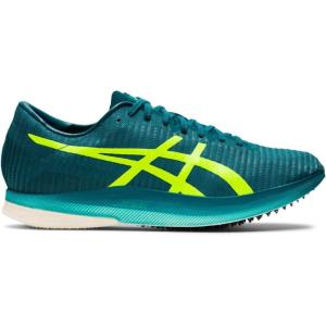 imageASICS Unisexs METASPEED LD Track ampamp Field ShoesVelvet PineSafety Yellow