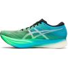 imageASICS Unisex METASPEED Edge Running ShoeBlackNew Leaf