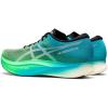 imageASICS Unisex METASPEED Edge Running ShoeBlackNew Leaf