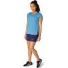 imageASICS Womens 7 in Knit Short Running ApparelPeacoat