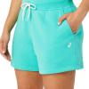 imageASICS Womens SUNDAY SANA FLEECE SHORT Training ApparelAurora Green