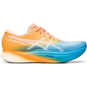 imageASICS Unisex METASPEED Edge Running ShoeIsland BlueOrange Pop