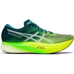 imageASICS Unisex METASPEED Edge Running ShoeVelvet PineSafety Yellow
