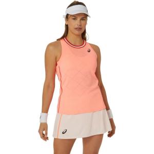 imageASICS Womens MATCH ACTIBREEZE TANK Tennis ApparelSun Coral