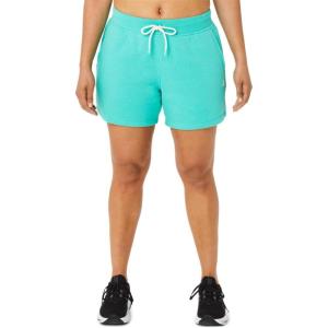 imageASICS Womens SUNDAY SANA FLEECE SHORT Training ApparelAurora Green