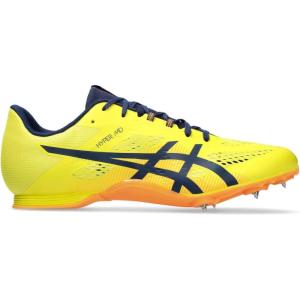 imageASICS Unisex Hyper MD 8 Track ampamp Field ShoeBright YellowBlue Expanse