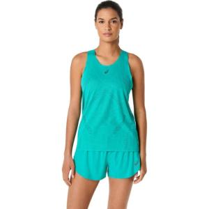 imageASICS Womens METARUN TANK Running ApparelWave Teal