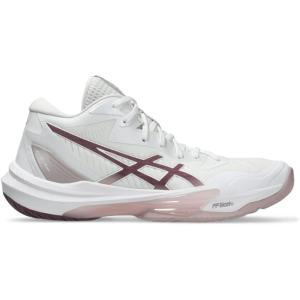 imageASICS Womens Sky Elite FlyteFoam Mid Top 3 Volleyball ShoesWhiteWatershed Rose