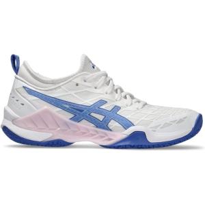 imageASICS Womens Blast FlyteFoam 3 Handball ShoeWhiteSapphire
