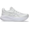 imageASICS Womens GelNimbus 27 Running ShoeWhiteGlacier Grey
