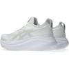 imageASICS Womens GelNimbus 27 Running ShoeWhiteGlacier Grey