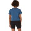 imageASICS Womens MINDFUL TEE TRAINING ApparelVintage Indigo
