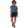 imageASICS Womens MINDFUL TEE TRAINING ApparelVintage Indigo