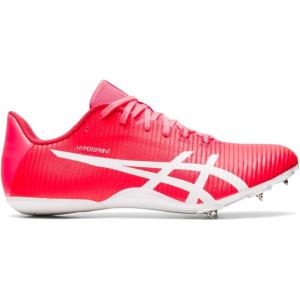 imageASICS Unisex Hypersprint 8 Track ampamp Field ShoeDiva PinkWhite