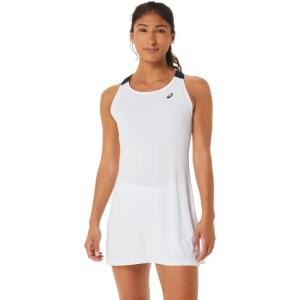 imageASICS Womens Court Dress Tennis ApparelBrilliant WhiteMidnight