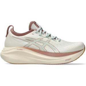 imageASICS Womens GelNimbus 27 Running ShoeBirchCold Moss